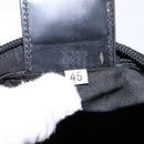 PRADA Shoulder Bag Nylon Black Silver Auth ar13740-12