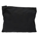PRADA Shoulder Bag Nylon Black Silver Auth ar13740-2