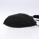 PRADA Shoulder Bag Nylon Black Silver Auth ar13740-3