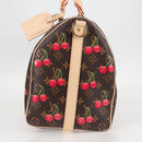 LOUIS VUITTON Cherry Blossom TM Keepall Bandouliere 45 Bag M13752 Auth ar13742SM-3