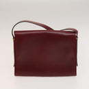 GIVENCHY Barry Shoulder Bag Leather 2Set Navy Bordeaux Auth ar13745-3