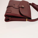 GIVENCHY Barry Shoulder Bag Leather 2Set Navy Bordeaux Auth ar13745-4