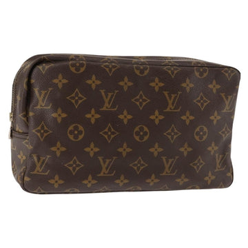 LOUIS VUITTON Monogram Trousse Toilette 28 Clutch Bag M47522 LV Auth ar13749