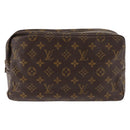 LOUIS VUITTON Monogram Trousse Toilette 28 Clutch Bag M47522 LV Auth ar13749-13