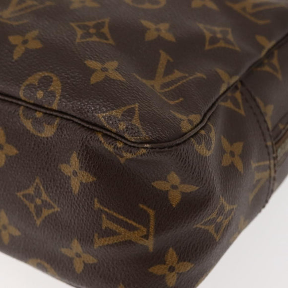 LOUIS VUITTON Monogram Trousse Toilette 28 Clutch Bag M47522 LV Auth ar13749
