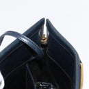 Salvatore Ferragamo Vala Shoulder Bag Leather Navy Gold Auth ar13751-17