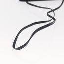 Salvatore Ferragamo Vala Shoulder Bag Leather Navy Gold Auth ar13751-7