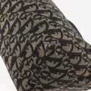 Christian Dior Trotter Canvas Hand Bag Navy Auth ar13752-14