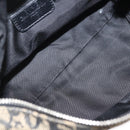 Christian Dior Trotter Canvas Handtas Marineblauw Auth ar13752-11