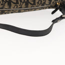 Christian Dior Trotter Canvas Handtas Marineblauw Auth ar13752-7