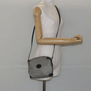 GUCCI Micro GG Canvas Bag PVC Leather Navy Gold 007 115 0093 Auth ar13754-22