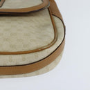 GUCCI Micro GG Supreme Web Sherry Line Bag PVC Beige 001 115 0914 Auth ar13755-15