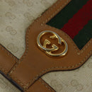 GUCCI Micro GG Supreme Web Sherry Line Bag PVC Beige 001 115 0914 Auth ar13755-18