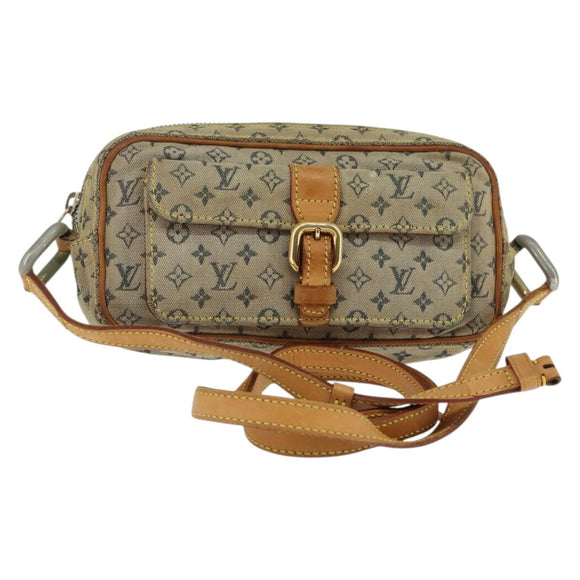 LOUIS VUITTON Monogram Mini Juliet MM Shoulder Bag Blue M92004 LV Auth ar13760