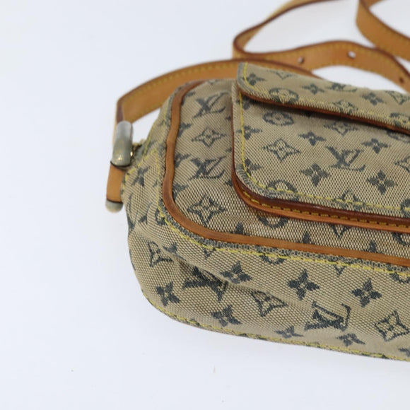LOUIS VUITTON Monogram Mini Juliet MM Shoulder Bag Blue M92004 LV Auth ar13760