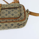 LOUIS VUITTON Monogram Mini Juliet MM Shoulder Bag Blue M92004 LV Auth ar13760-14