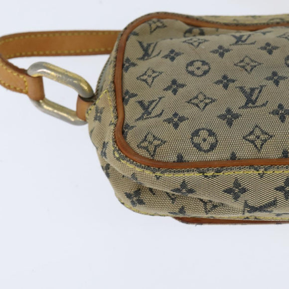 LOUIS VUITTON Monogram Mini Juliet MM Shoulder Bag Blue M92004 LV Auth ar13760