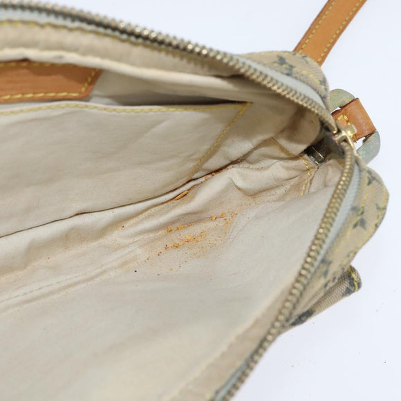 LOUIS VUITTON Monogram Mini Juliet MM Shoulder Bag Blue M92004 LV Auth ar13760