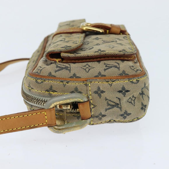 LOUIS VUITTON Monogram Mini Juliet MM Shoulder Bag Blue M92004 LV Auth ar13760