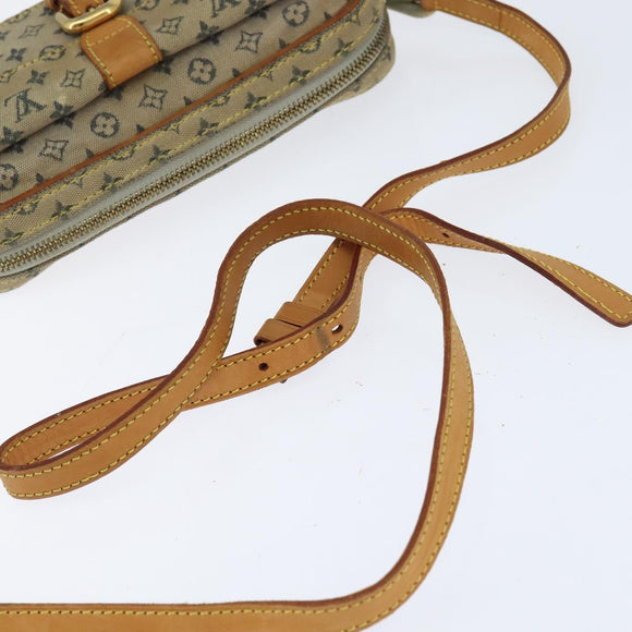 LOUIS VUITTON Monogram Mini Juliet MM Shoulder Bag Blue M92004 LV Auth ar13760