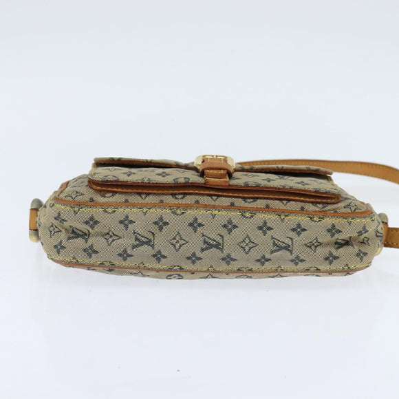 LOUIS VUITTON Monogram Mini Juliet MM Shoulder Bag Blue M92004 LV Auth ar13760