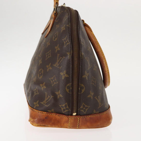LOUIS VUITTON Monogram Alma Hand Bag M51130 LV Auth ar13761