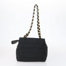 Salvatore Ferragamo Vala Bag Leather Canvas 3 Set Black Auth ar13765-17