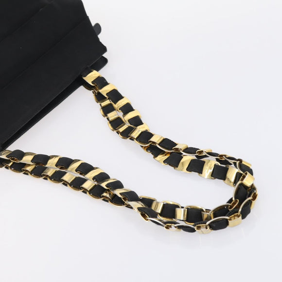 Salvatore Ferragamo Vala Bag Leather Canvas 3 Set Black Auth ar13765