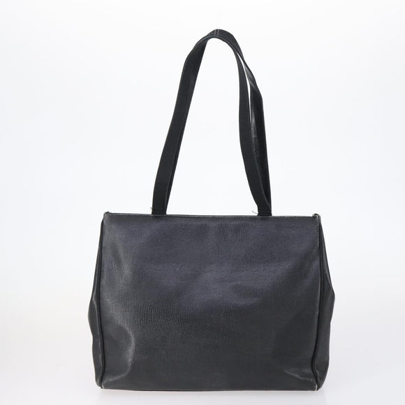 Salvatore Ferragamo Vala Bag Leather Canvas 3 Set Black Auth ar13765