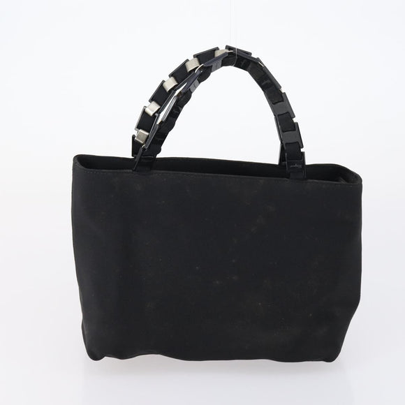 Salvatore Ferragamo Vala Bag Leather Canvas 3 Set Black Auth ar13765