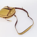 CARTIER Must Line Clutch Bag Leather 3 Set Bordeaux Black beige Auth ar13766-20