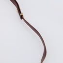 CARTIER Must Line Clutch Bag Leather 3 Set Bordeaux Black beige Auth ar13766-21