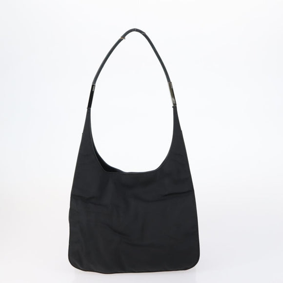 GUCCI GG Canvas Bag Canvas nylon 3 Set Black Auth ar13767