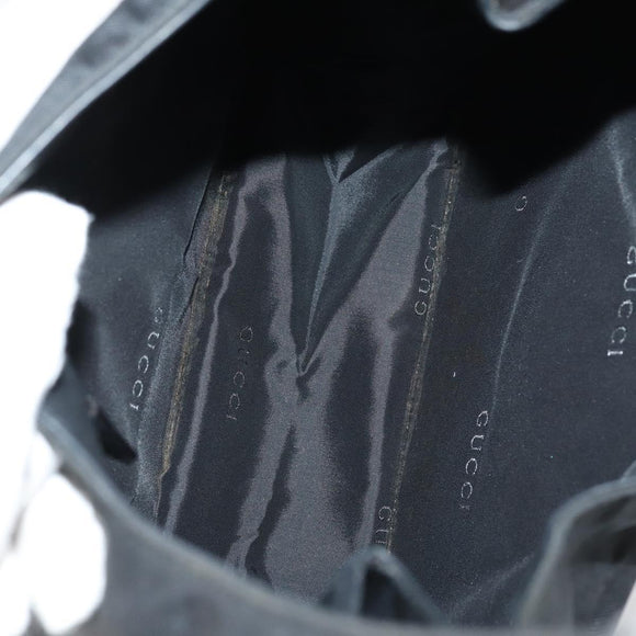 GUCCI GG Canvas Bag Canvas nylon 3 Set Black Auth ar13767