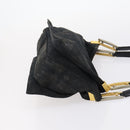 FENDI Pecan Bag Canvas Coated Canvas 3 Set Black Brown Auth ar13768-11