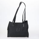 FENDI Pecan Bag Canvas Coated Canvas 3 Set Black Brown Auth ar13768-2