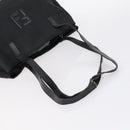 FENDI Pecan Bag Canvas Coated Canvas 3 Set Black Brown Auth ar13768-5