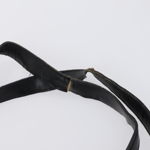 FENDI Pecan Bag Canvas Coated Canvas 3 Set Black Brown Auth ar13768