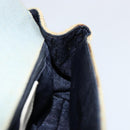 Christian Dior Trotter Canvas Shoulder Bag Light Blue Silver Auth ar13773-19