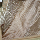 PRADA Shoulder Bag Nylon Beige Silver Auth ar13777-10