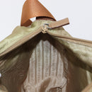 PRADA Shoulder Bag Nylon Beige Silver Auth ar13777-24