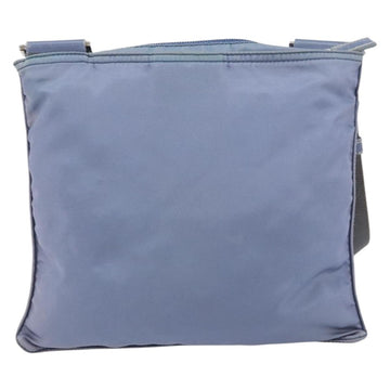 PRADA Shoulder Bag Nylon Light Blue Silver Auth ar13778 - 0