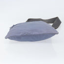 PRADA Shoulder Bag Nylon Light Blue Silver Auth ar13778-5