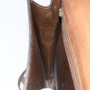 FENDI Zucca Canvas Shoulder Bag Black Brown Auth ar13781-19