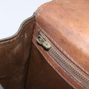 FENDI Zucca Canvas Shoulder Bag Black Brown Auth ar13781-20