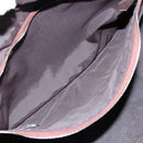 HERMES Akapu Luco MM Hand Bag Nylon Dark Brown Auth ar13784-19