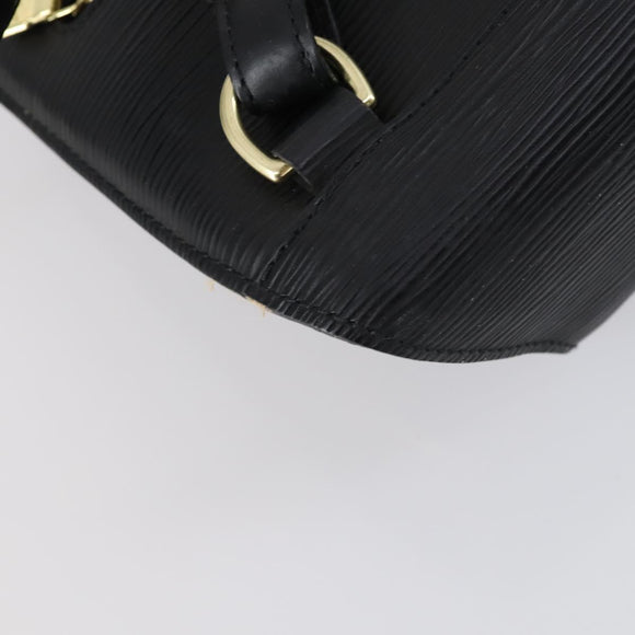 LOUIS VUITTON Epi Mabillon Backpack Black M52232 LV Auth ar13785