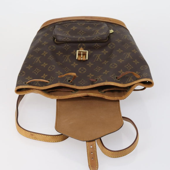 LOUIS VUITTON Monogram Montsouris PM Backpack M51137 LV Auth ar13787
