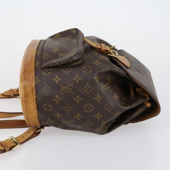 LOUIS VUITTON Monogram Montsouris PM Backpack M51137 LV Auth ar13787