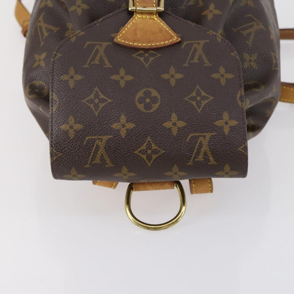 LOUIS VUITTON Monogram Montsouris PM Backpack M51137 LV Auth ar13787